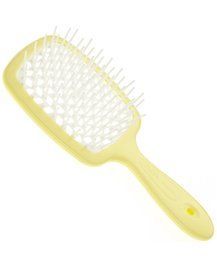 Щітка для волосся JANEKE SUPERBRUSH ORIGINAL Standard, лимонно-біла 0186 фото