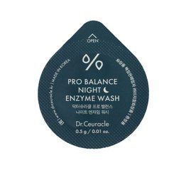 Ензимна пудра з деревним вугіллям Dr. Ceuracle Pro-Balance Night Enzyme Wash, 0.5 г 0440 фото