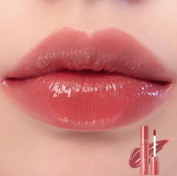 Стійкий глянцевий тінт для губ Rom&nd Juicy Lasting Tint № 11 Pink Pumpkin 0250 фото