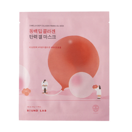 Гелева маска з колагеном ROUND LAB Camellia Deep Collagen Firming Gel Mask, 34 ml 0616 фото