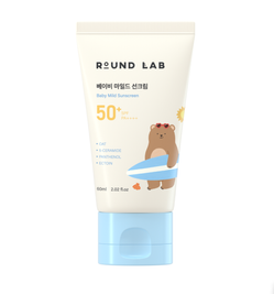 Дитячий сонцезахисний крем ROUND LAB Baby Mild Sunscreen, 60 ml 0620 фото