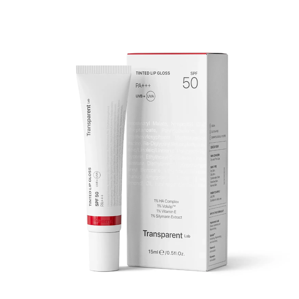Бальзам для губ TRANSPARENT-LAB Lip Gloss Cherry SPF50, 15 мл 0500 фото