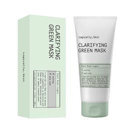 Очищувальна маска з глиною та спіруліною Logically, Skin Clarifying Green Mask, 100 г 0350 фото