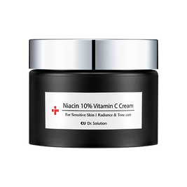 Осітлюючий антиоксидантний CU DR. Solution Niacin 10% Vitamin C Cream, 50 мл 0543 фото