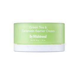 Відновлювальний крем із зеленим чаєм та церамідами BY WISHTREND Green Tea & Ceramide Barrier Cream 50 мл 0594 фото