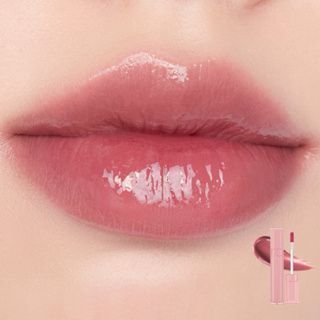 Глянцевий тінт у ліловому відтінку Rom&nd Dewyful Water Tint #13 Custard Mauve 0496 фото