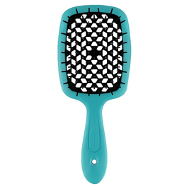 Щітка для волосся JANEKE SUPERBRUSH ORIGINAL Standard, блакитна з чорним 035 фото