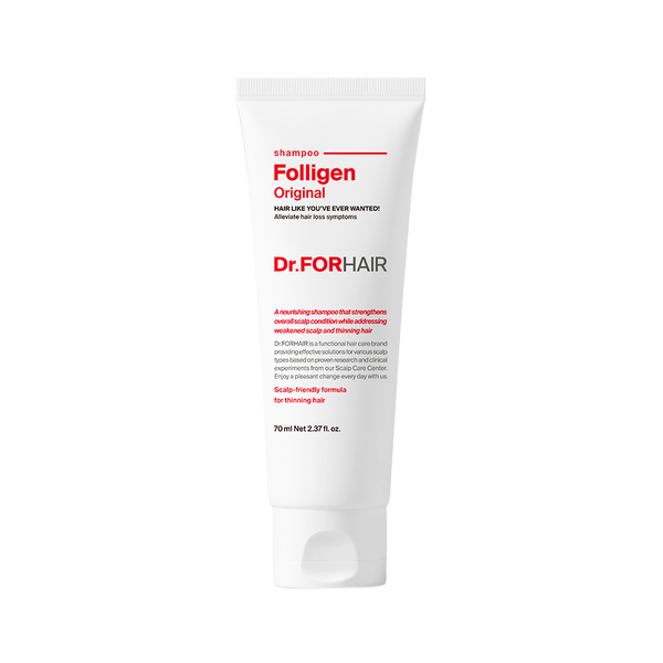 Зміцнюючий шампунь проти випадіння волосся Dr.FORHAIR Folligen Shampoo, 500 мл 0359 фото