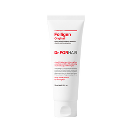 Зміцнюючий шампунь проти випадіння волосся Dr.FORHAIR Folligen Shampoo, 70 мл 0360 фото