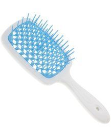 Щітка для волосся JANEKE SUPERBRUSH ORIGINAL Standard, біло-блакитна 0182 фото