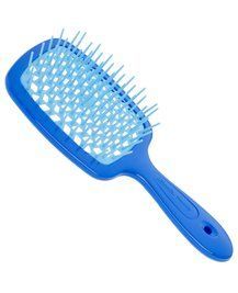 Щітка для волосся JANEKE SUPERBRUSH ORIGINAL Standard, синя з блакитним 0315 фото