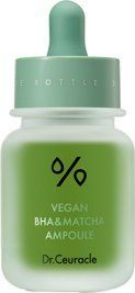 Ампульна сироватка з BHA кислотою та екстрактом матчa DR. CEURACLE Vegan BHA&Matcha Ampoule, 30 мл 0522 фото