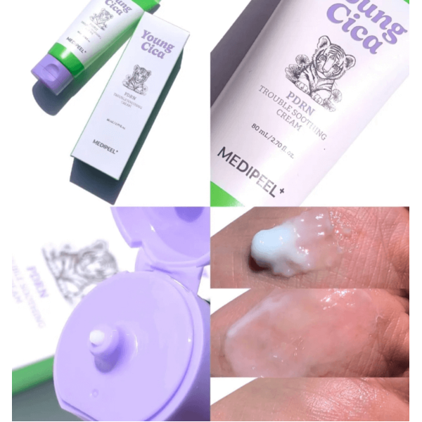 Заспокійливий крем Medi-Peel Young Cica PDRN Pica Pica PDRN Trouble Soothing Cream, 80 мл 0566 фото