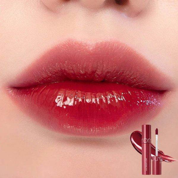 Стійкий глянцевий тінт для губ Rom&nd Juicy Lasting Tint № 06 FigFig 024 фото